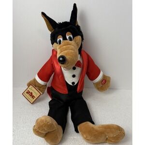PBC International Musical 19"Big Bad Wolf Plush Sings Little Red Riding Hood NEW